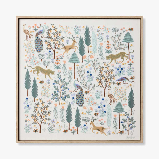 Rifle Paper Co x Loloi Menagerie Wall Art