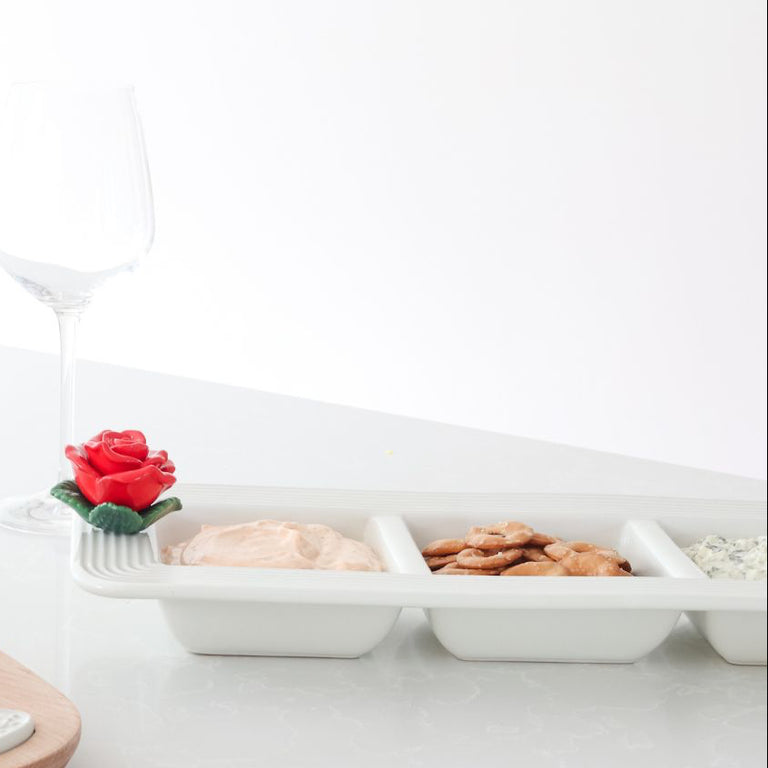 Nora Fleming Pinstripes Garnish Dish
