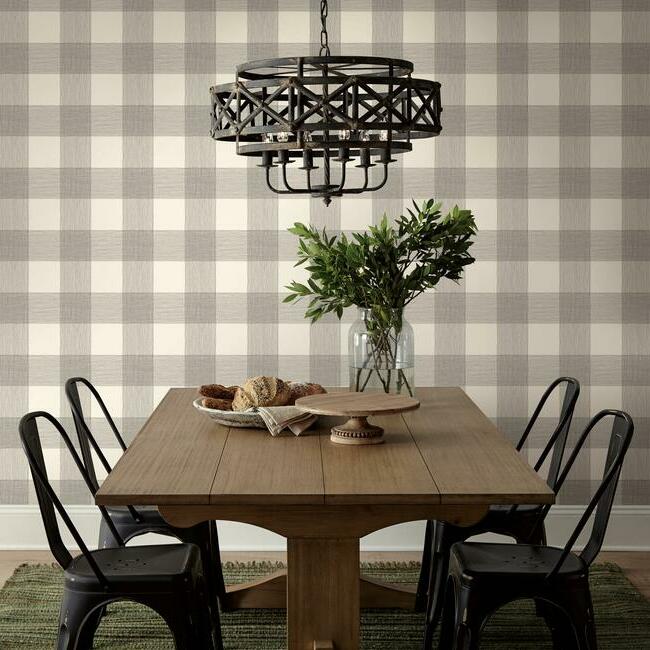 Magnolia Home Common Thread Wallpaper - Cream and Black