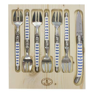 Jean Dubost 7 Piece Mariniere Oyster Set