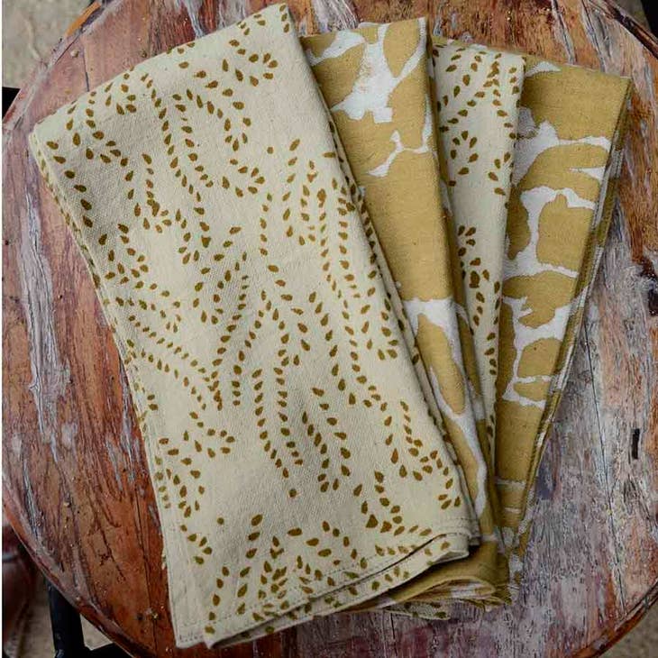 Mix & Match Napkins - Golden Crown