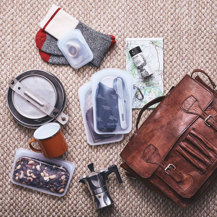 Stasher Snack Bag - Clear