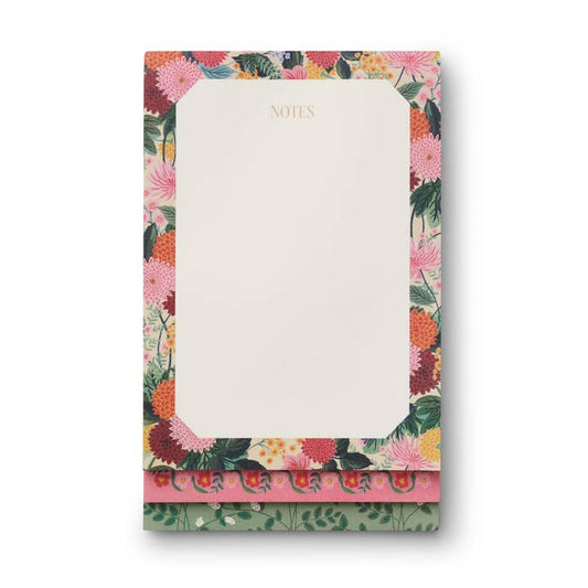 Rifle Paper Co Tiered Notepad - Dahlia