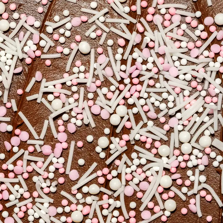 Dye-Free Nonpareils Sprinkles - Pink Pop!