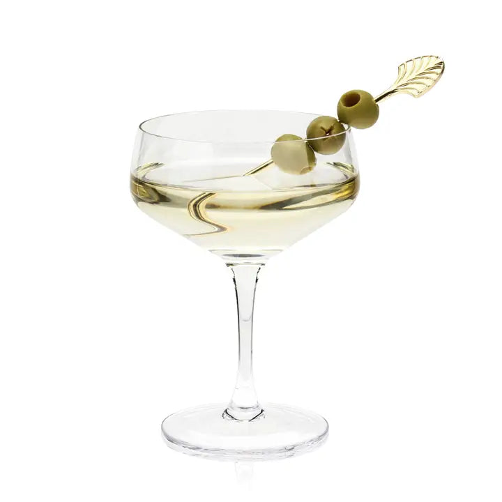 Art Deco Gold Cocktail Pick Set