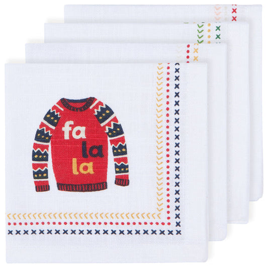 Cocktail Napkins - Ugly Christmas Sweaters