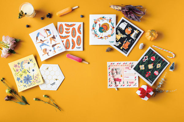 Swedish Dishcloth - Harvest Turkey