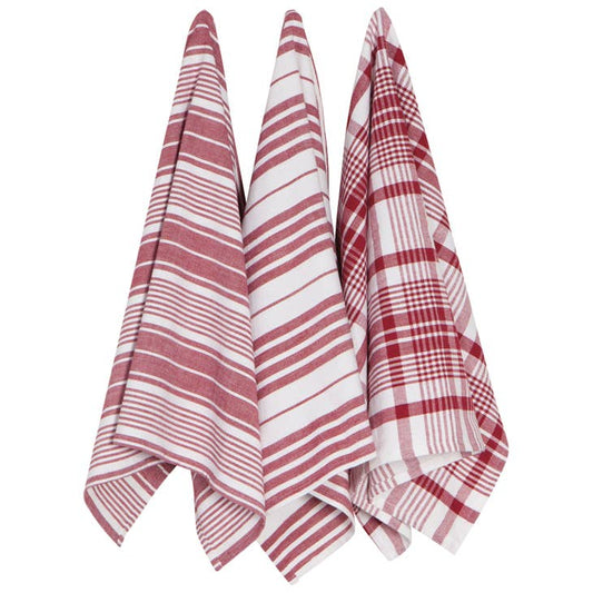 Jumbo Towel Set - Carmine
