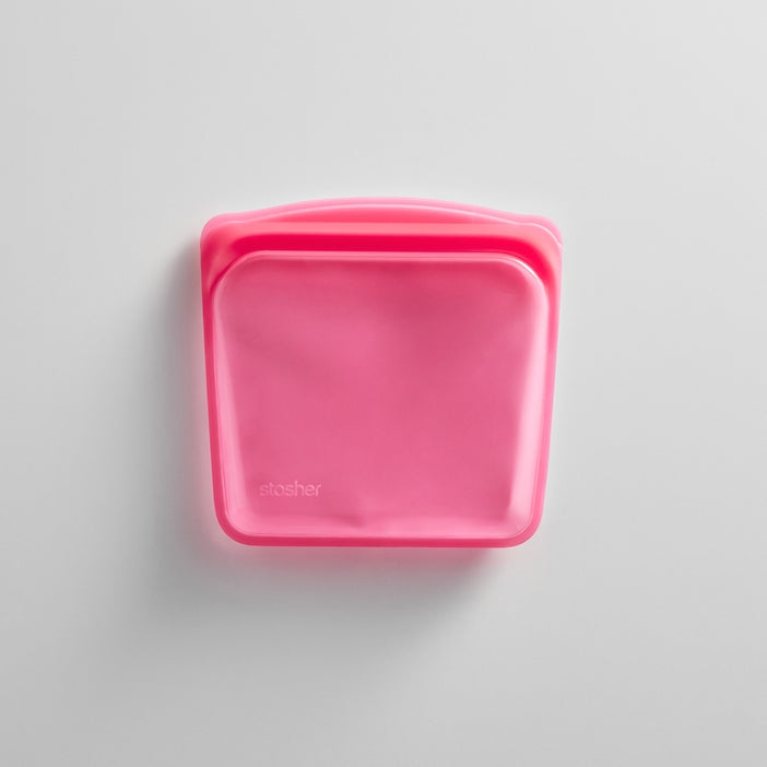Stasher Sandwich Bag - Raspberry