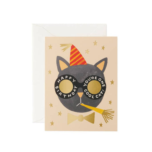 Rifle Paper Co Card - Birthday Cat