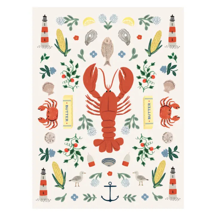 Rifle Paper Co Tea Towel - Seaside