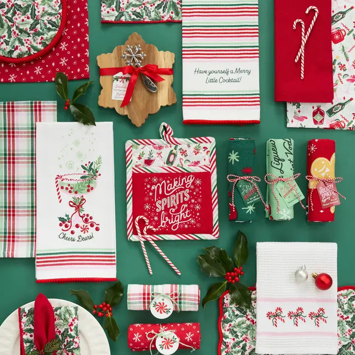 Holly Jolly Quilted Placemat
