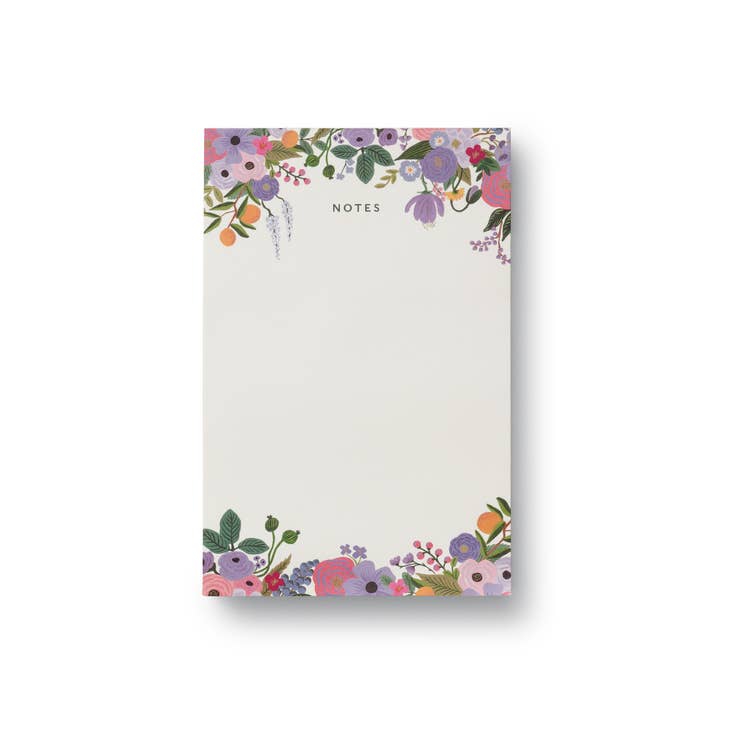 Rifle Paper Co Notepad - Garden Party Violet