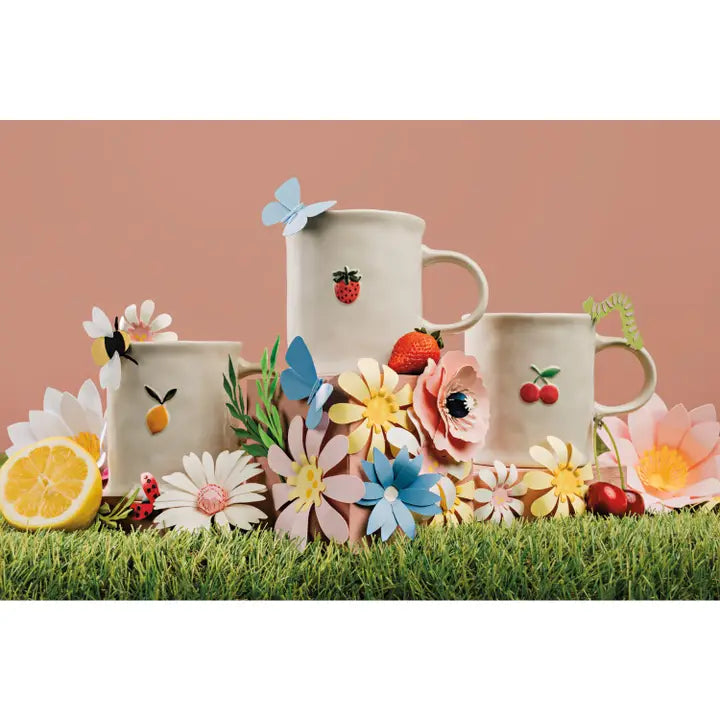 Strawberry Embossed Mug