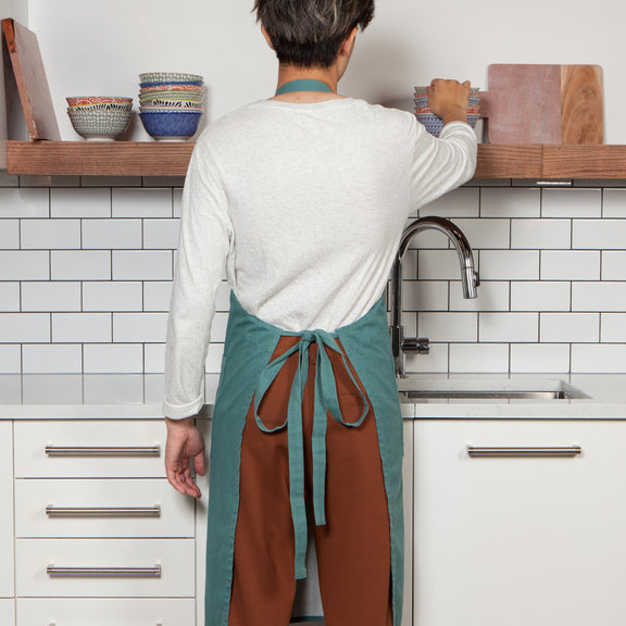 Heirloom Apron - Lagoon
