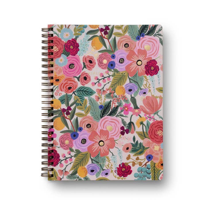 Rifle Paper Co Spiral Notebook - Garden Party Bright