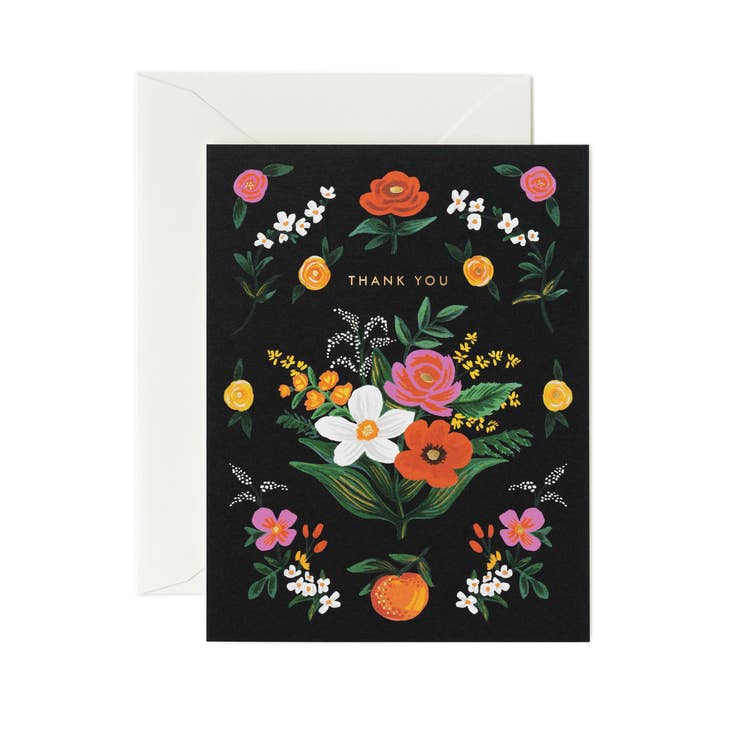 Rifle Paper Co Card - Orangerie Thank You