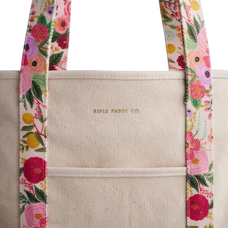 Rifle Paper Co Canvas Carry All - Garden Party