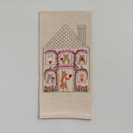 Tea Towel - Home Is Where the Heart Is