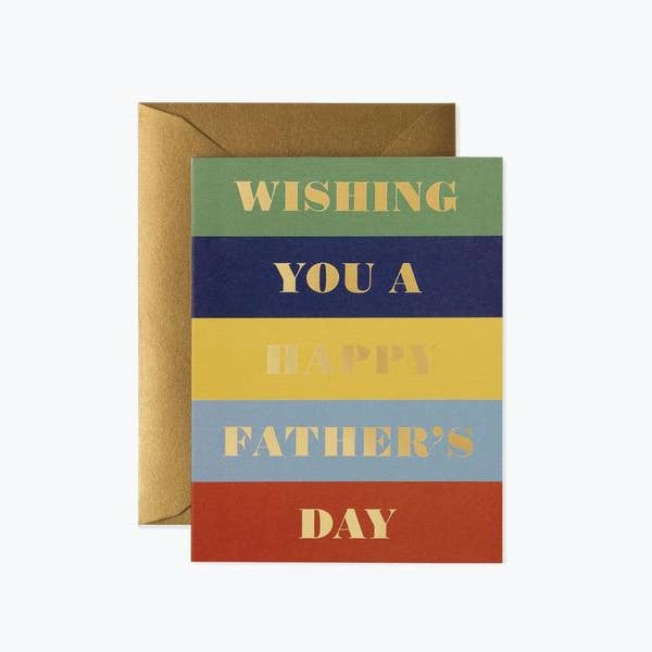 Rifle Paper Co Card - Color Block Father's Day