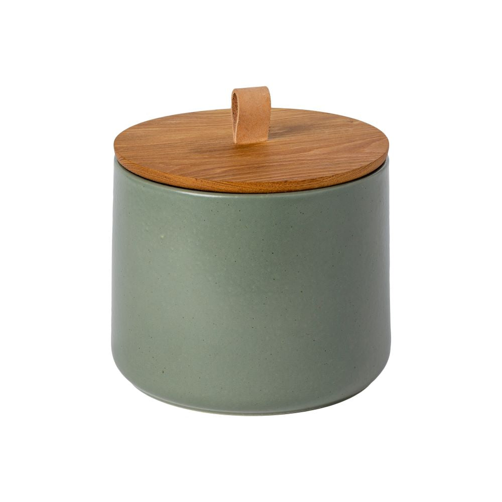Pacifica Lidded Canister Set - Artichoke