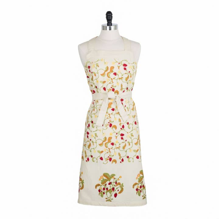 Apron - Strawberry Blue