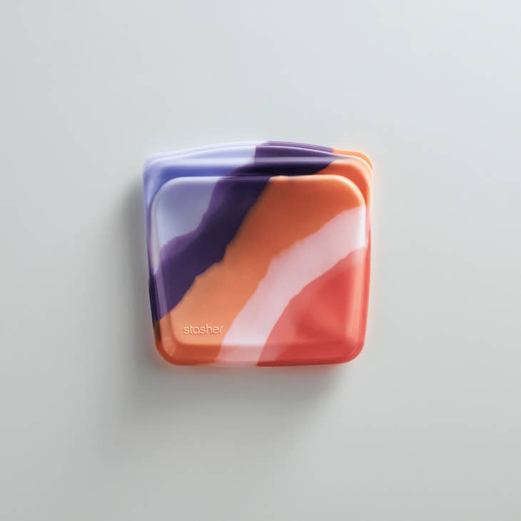 Stasher Sandwich Bag - Purple Wave