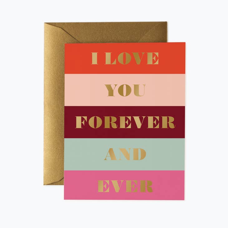 Rifle Paper Co Card - Color Block Love