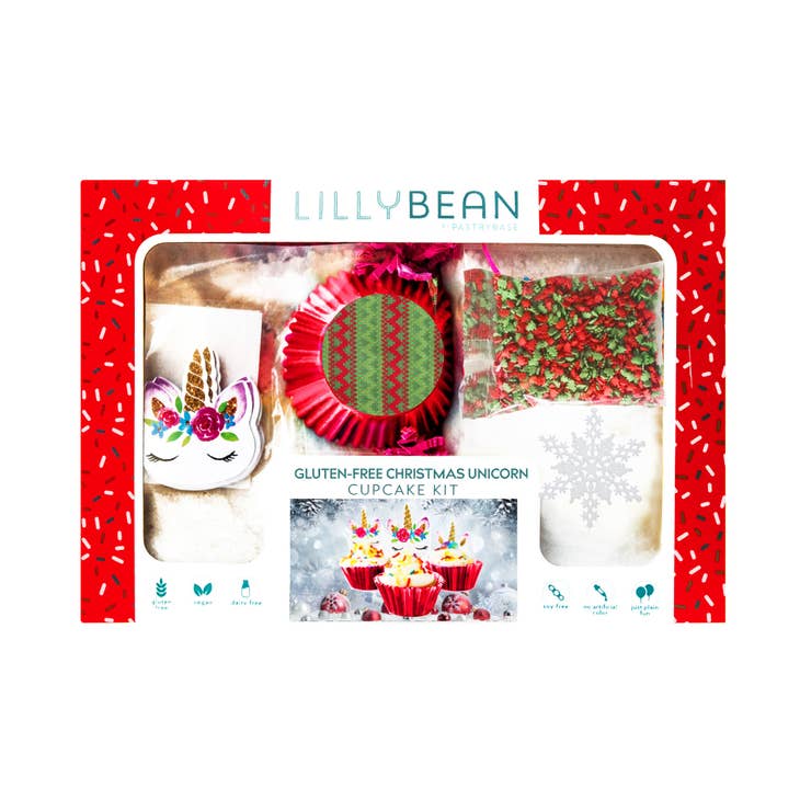Cupcake Baking Kit - Christmas Unicorm