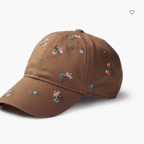 Rifle Paper Co Baseball Cap - Ditsy Dahlia