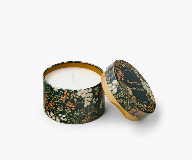Rifle Paper Co Tin Candle - Holiday Edition