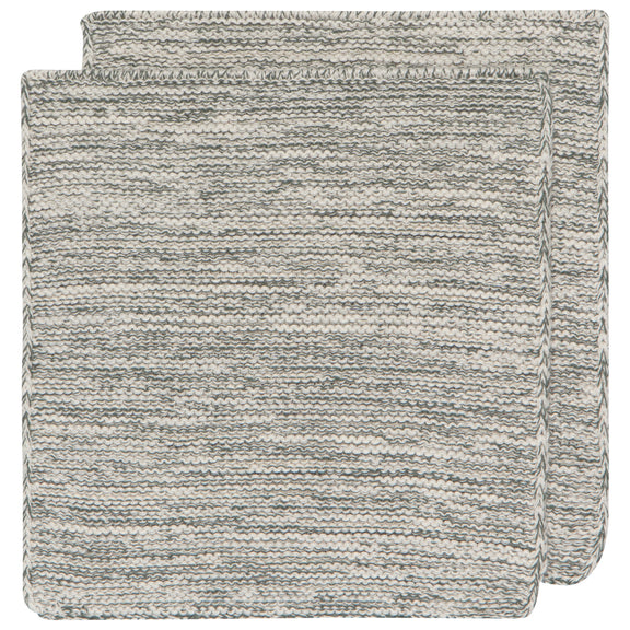 Heirloom Knit Dishcloths - Jade