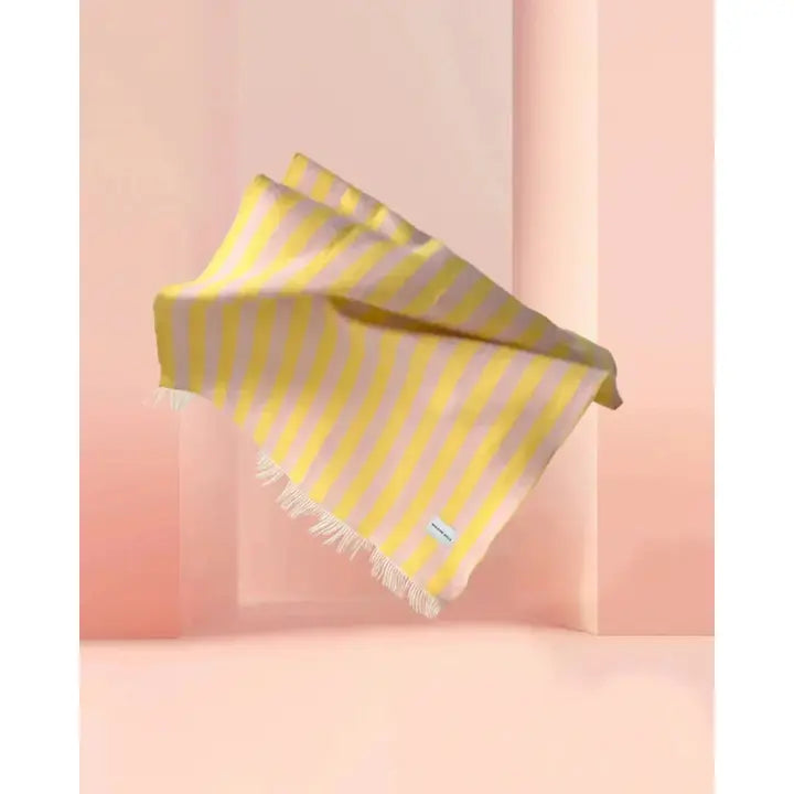 Candy Wrap Blanket - Pink/Yellow