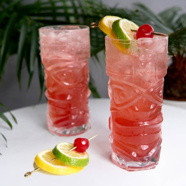 Crystal Tiki Glasses