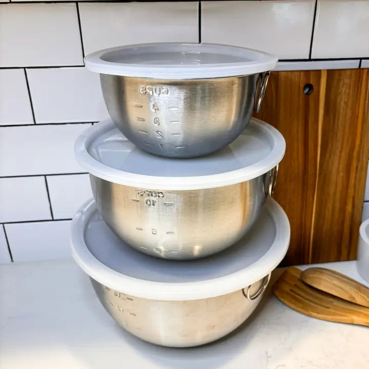 Mixing Bowls with Lids Set