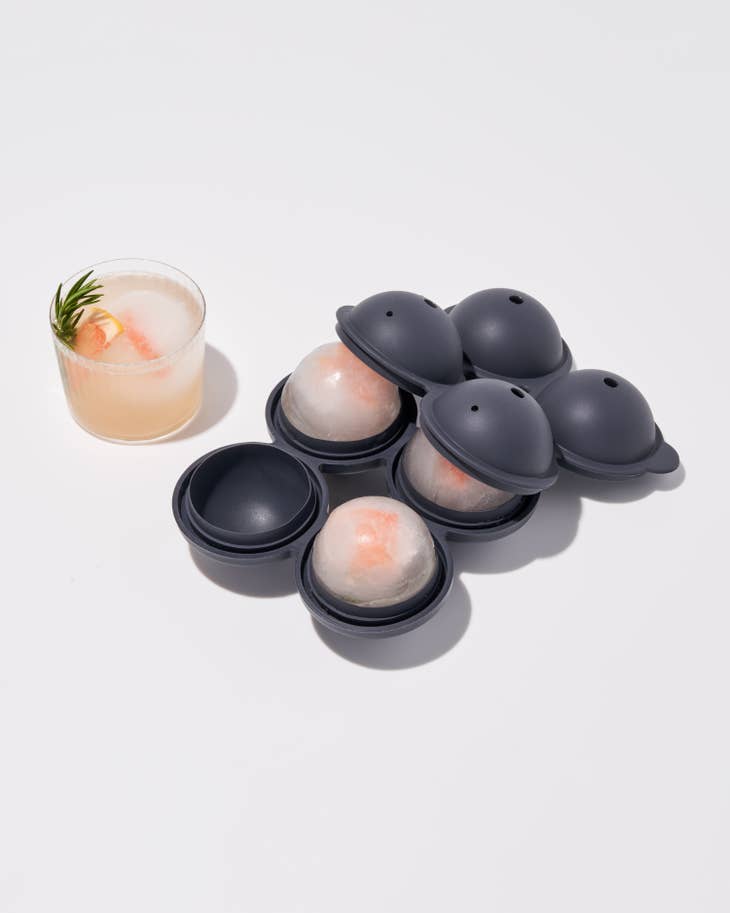 Peak Sphere Ice Tray - Charcoal