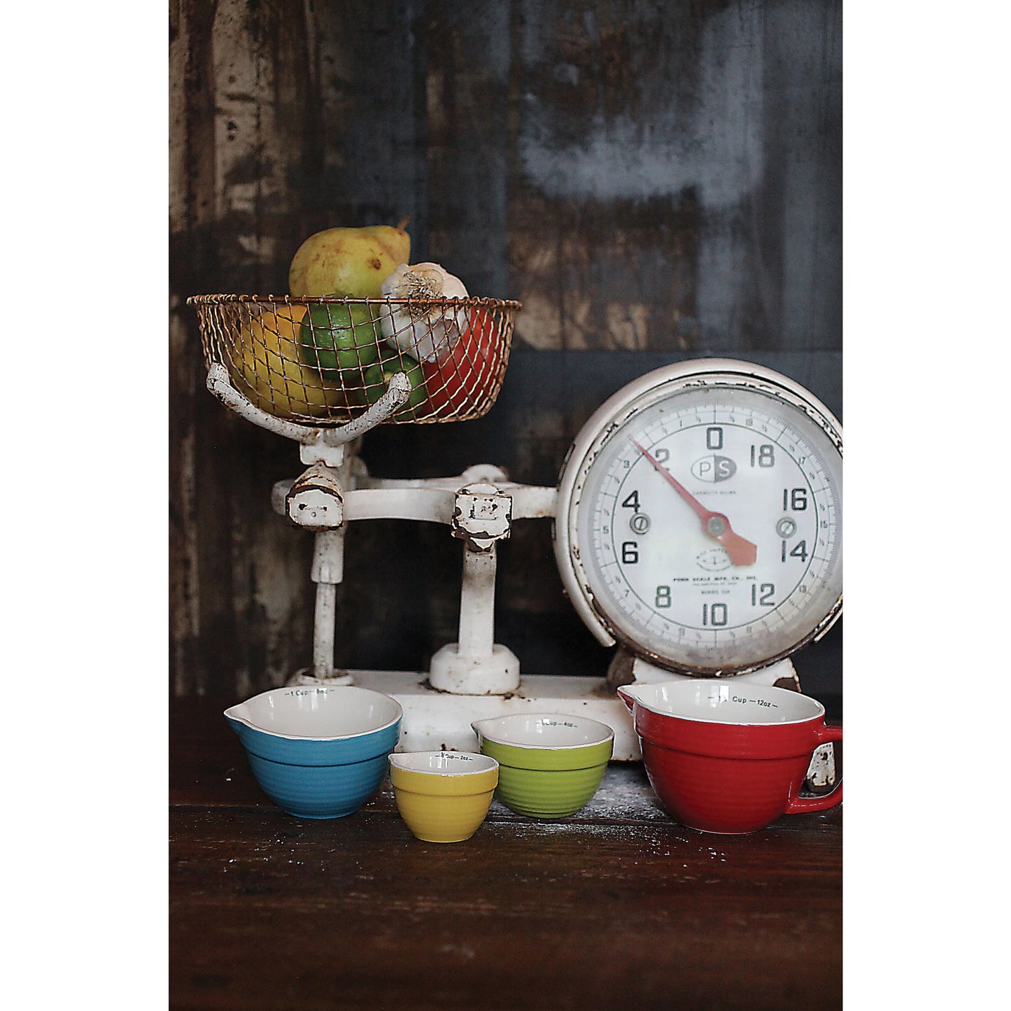 Batter Bowl Measuring Cups - Brights