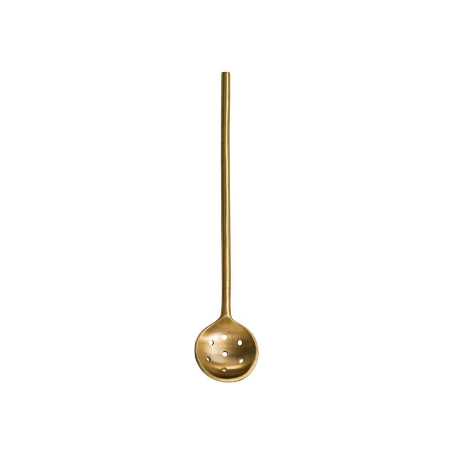 Brass Olive Spoon - Antique