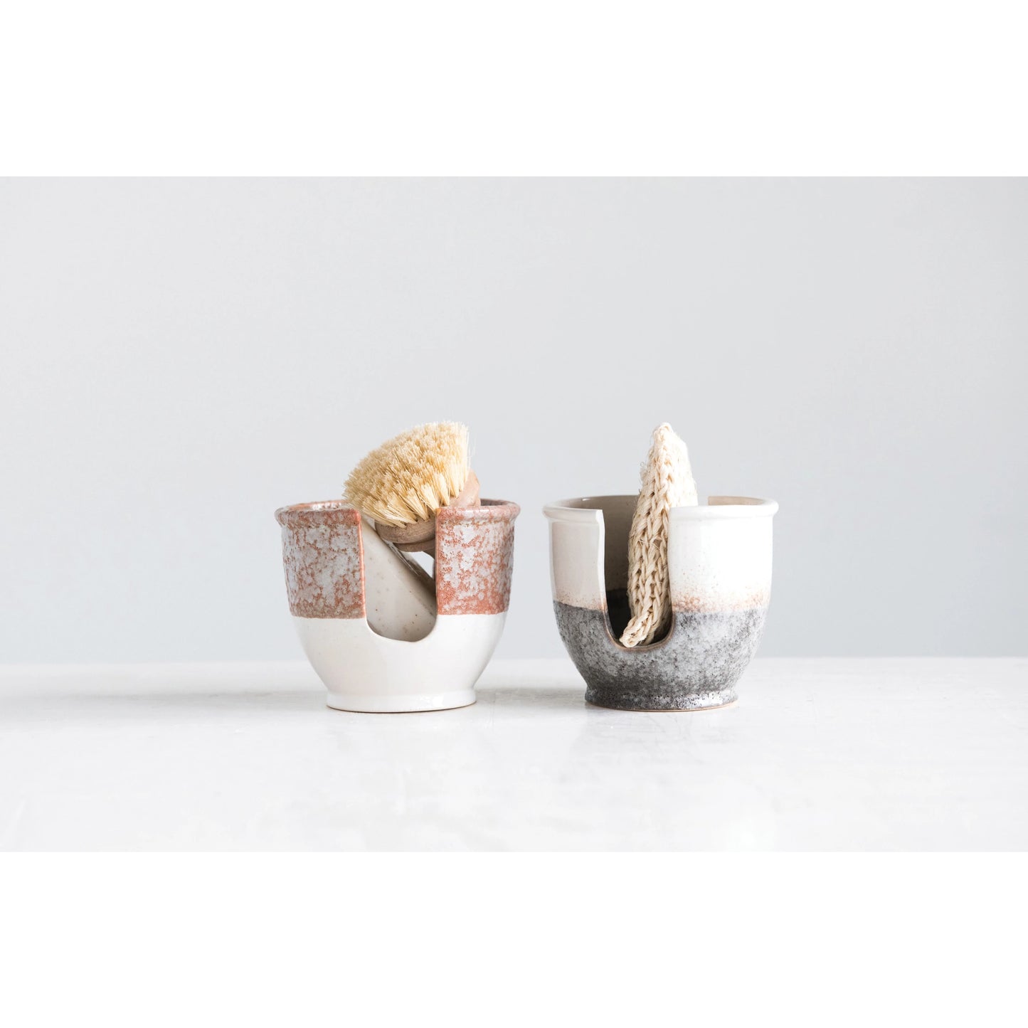 Reactive Glaze Stoneware Sponge Holder
