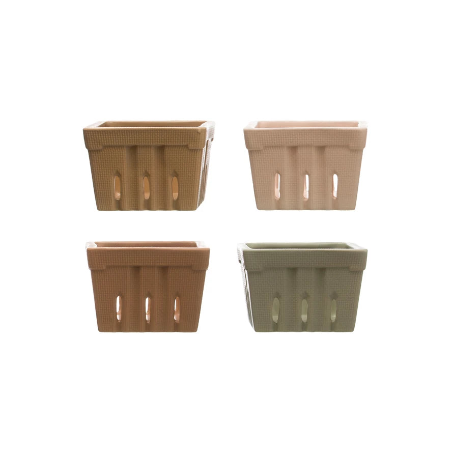Matte Tara Berry Basket - Natural