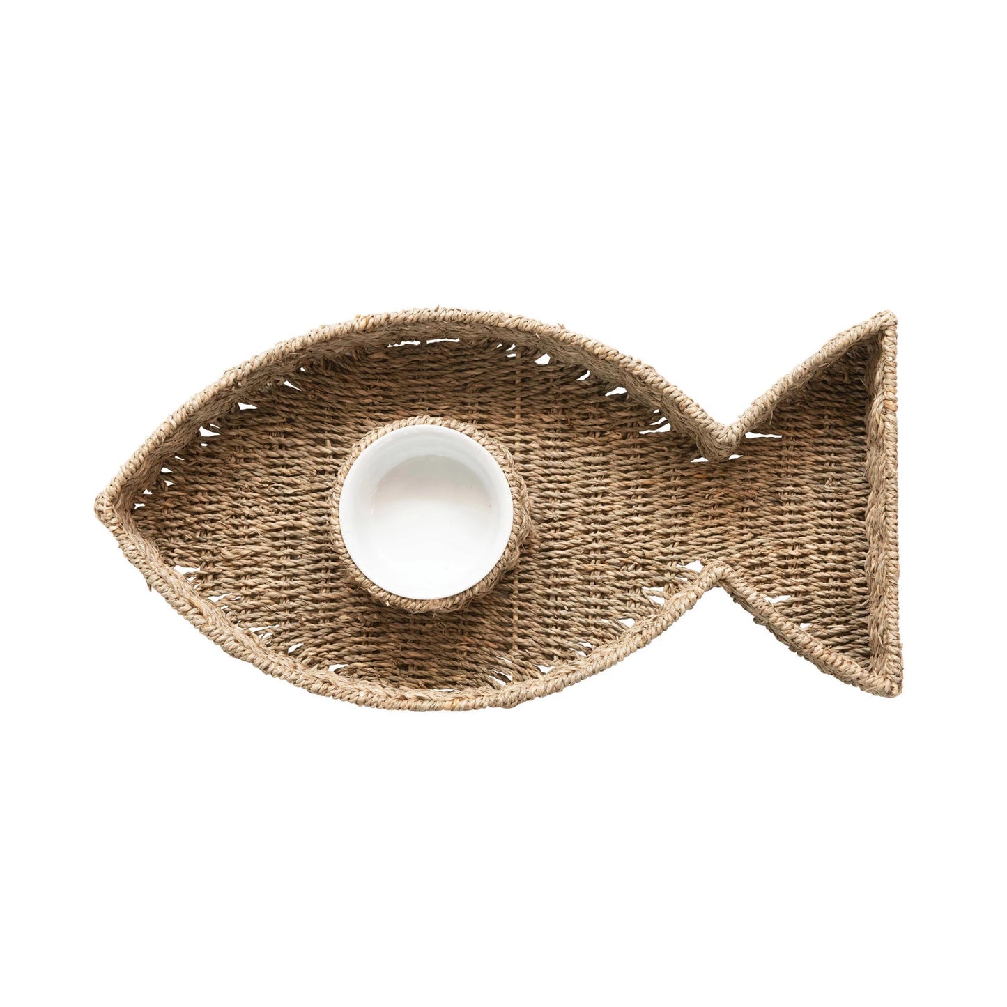 Chip and Dip Basket - Fish