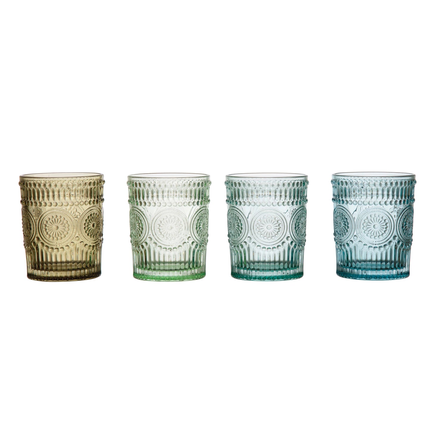 Embossed Glass - Multi