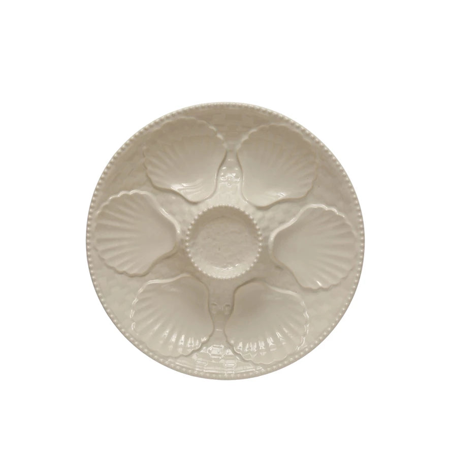 Oyster Plate - White