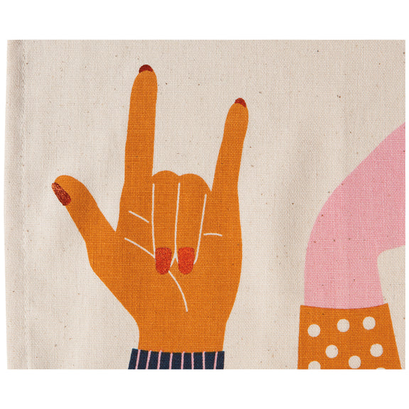Human Kind Decorative Tea Towel
