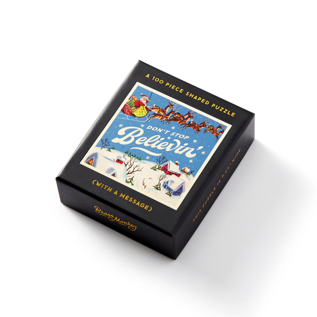 Don't Stop Believin' Mini Shaped Puzzle