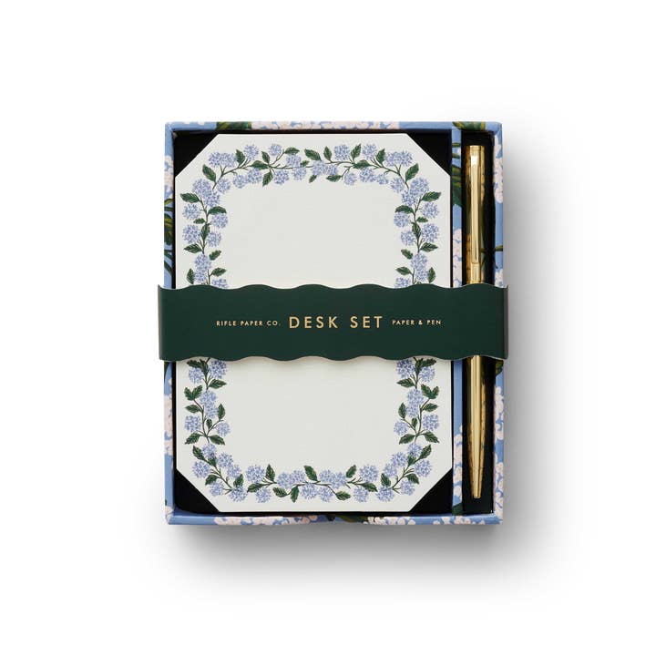 Rifle Paper Co Note Writing Set - Hydrangea