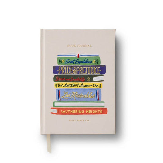 Rifle Paper Co Embroidered Journal - Book Club