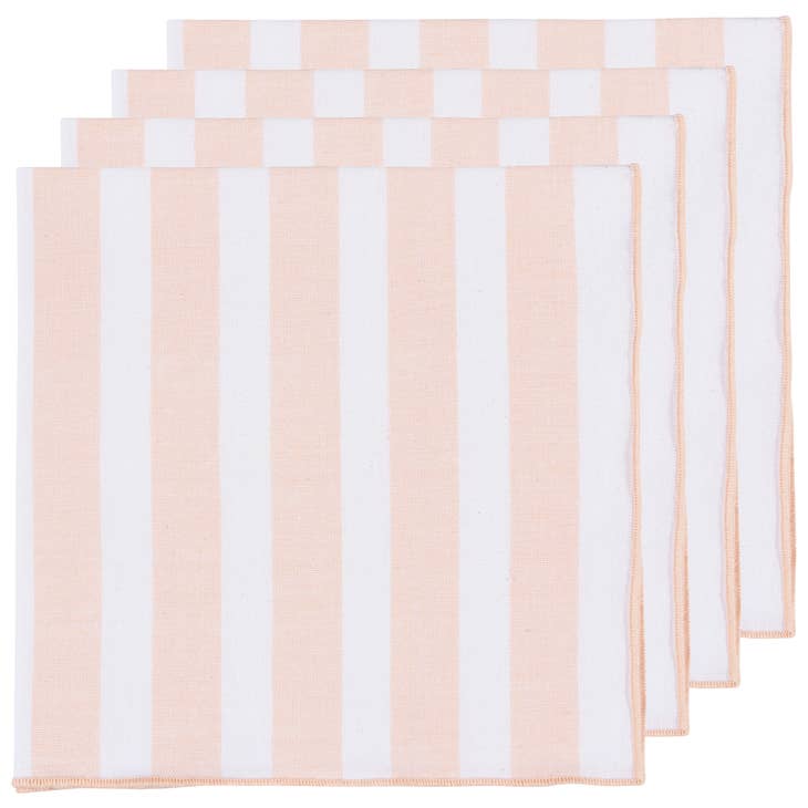 Napkin Set - Nectar Caban Stripe