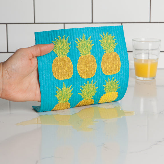 Swedish Dishcloth - Pineapples