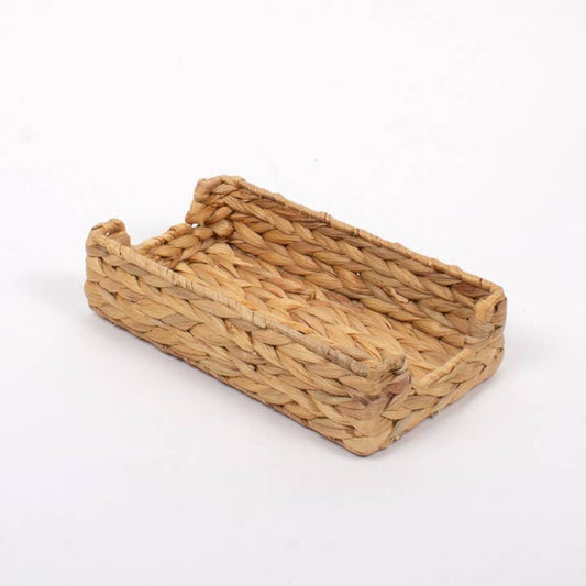 Woven Small Rectangular Tray - Natural